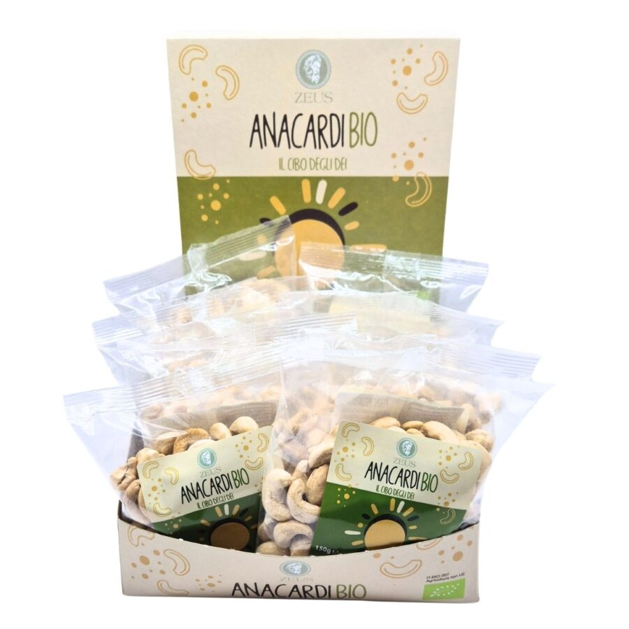 Anacardi da 150gr interi