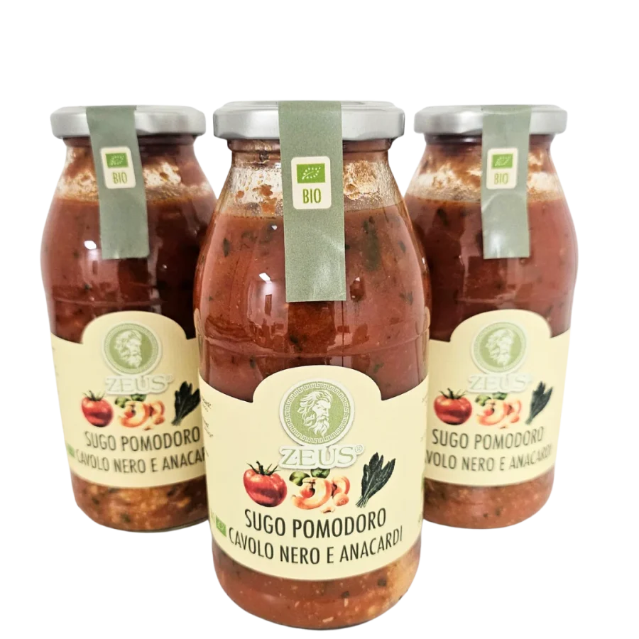 Sugo Pomodoro, Cavolo Nero e Anacardi (3x500ml)