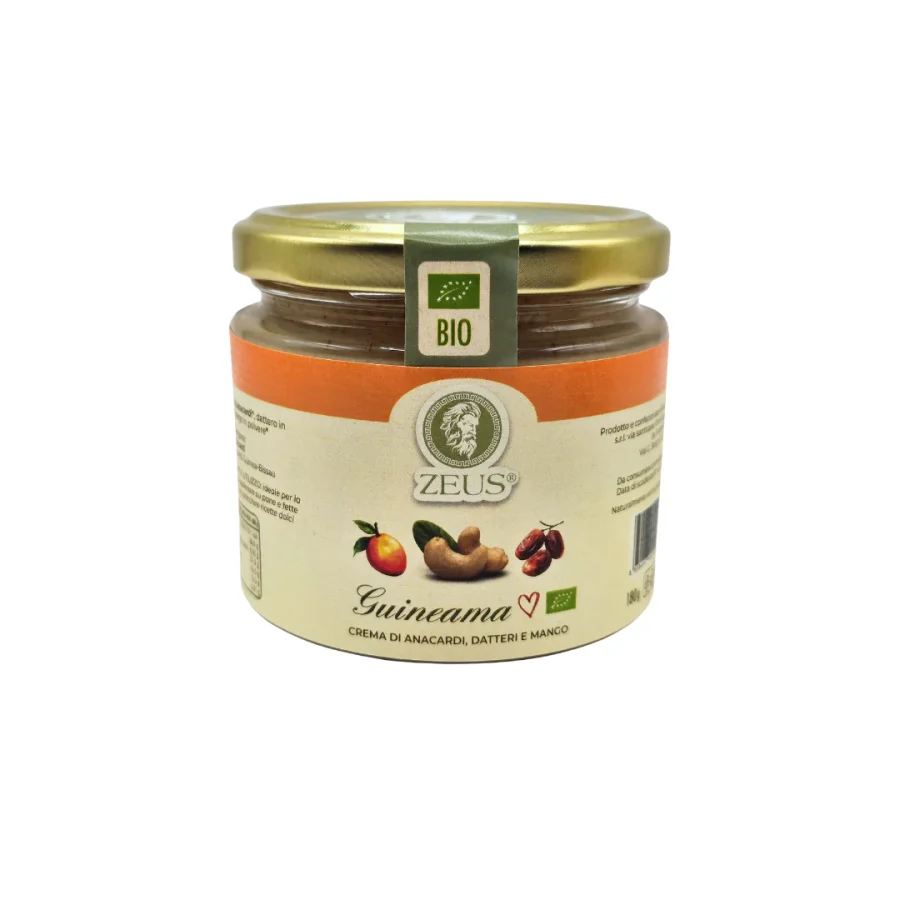 Guineama: Crema di Anacardi, Datteri e Mango 180g