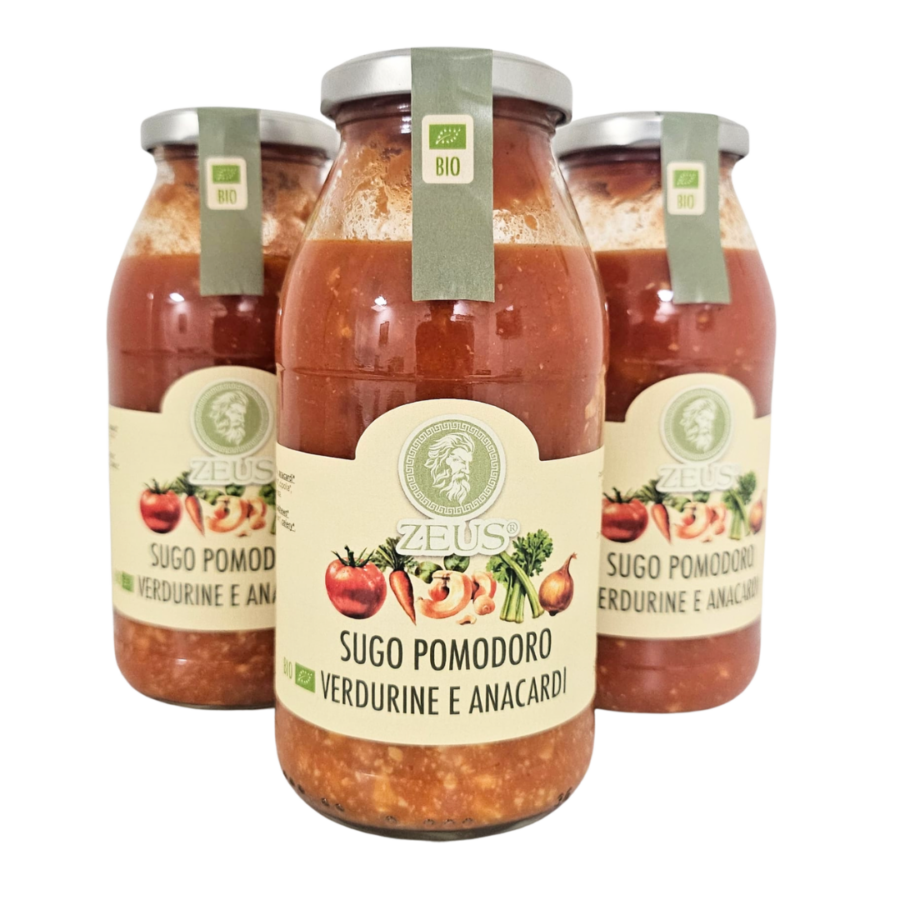 Sugo Pomodoro, Verdurine e Anacardi (3x500ml)