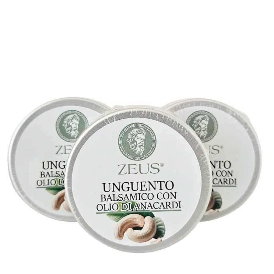 Unguento Balsamico Bio con Olio di Anacardi (3x50ml)